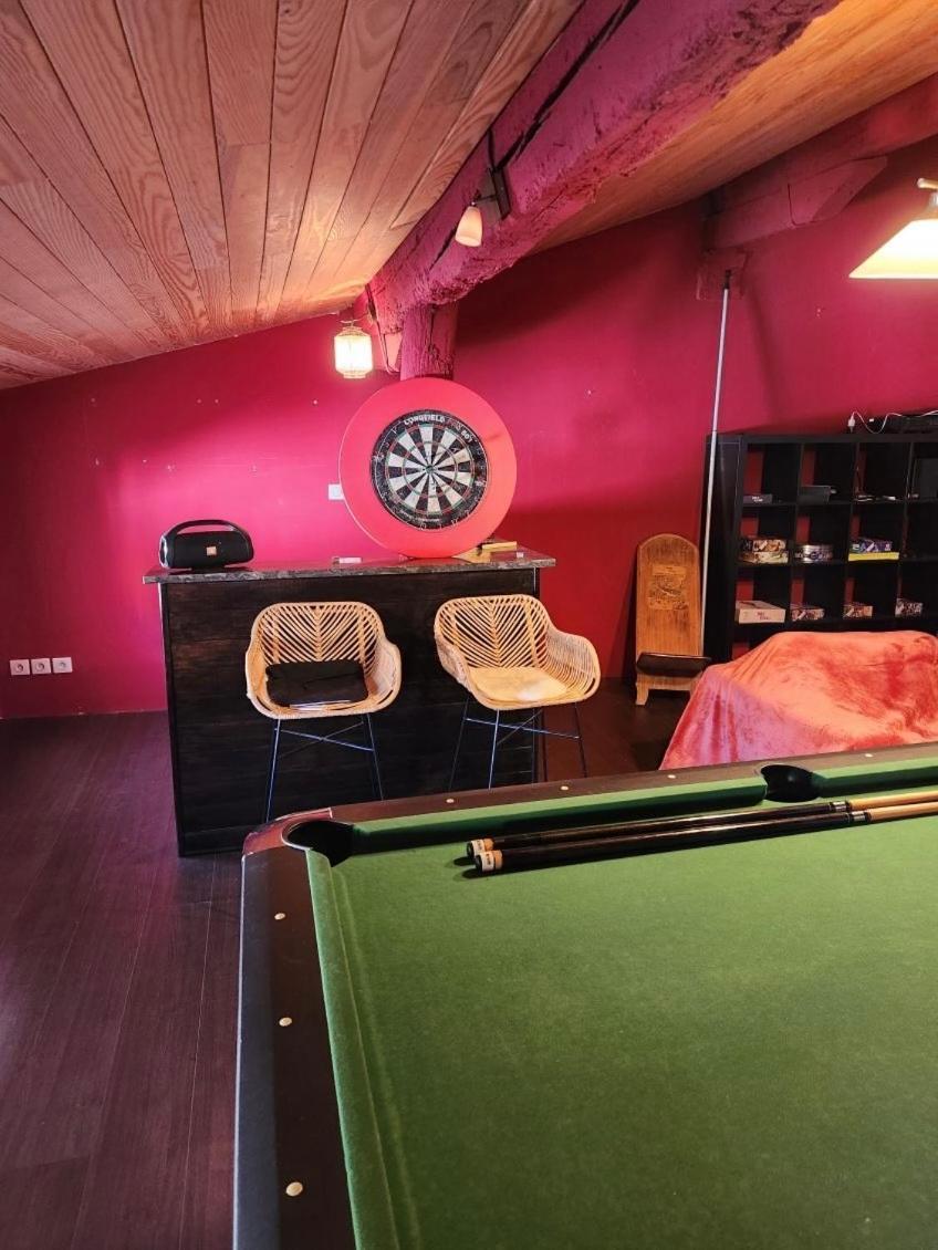 Maison De Maitre L Oustal Des Halles Avec Salle De Cinema, Billard & Jacuzzi Castelnaudary Exterior foto